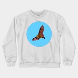 Greater Mascarene Flying Fox Crewneck Sweatshirt